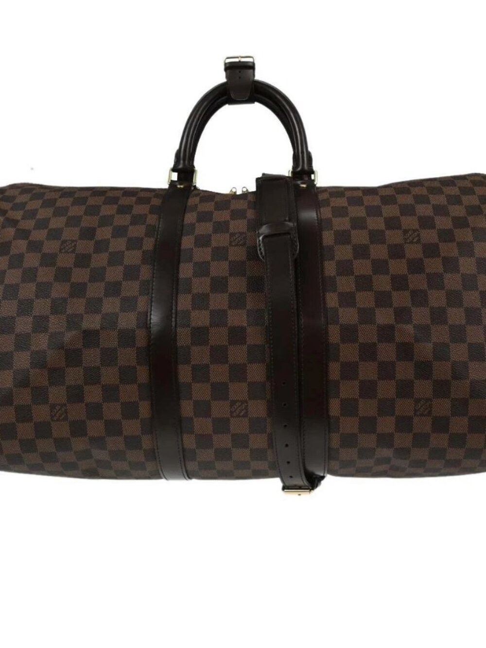 Louis Vuitton Damier Keepall Bandouliere 55 Duffle Bag